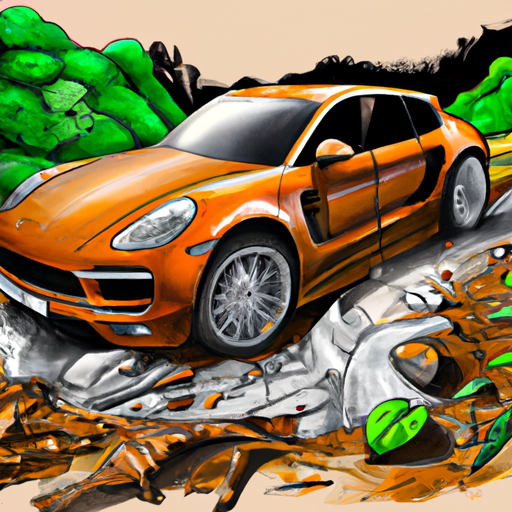 Scopri come la Porsche Cayenne può offrire la massima qualità ecologica senza rinunciare alle prestazioni: un’esperienza di guida unica ed esclusiva. Immagine Porsche Cayenne, DALL-E