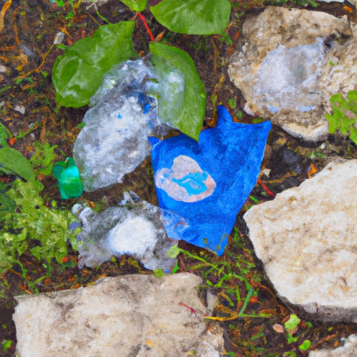 Ridurre i rifiuti di plastica sulle spiagge e nei mari: l'Europa propone una direttiva per i tappi che potrebbe aiutare l'ambiente. Scopriamo come. Immagine Rifiuti di Plastica, DALL-E